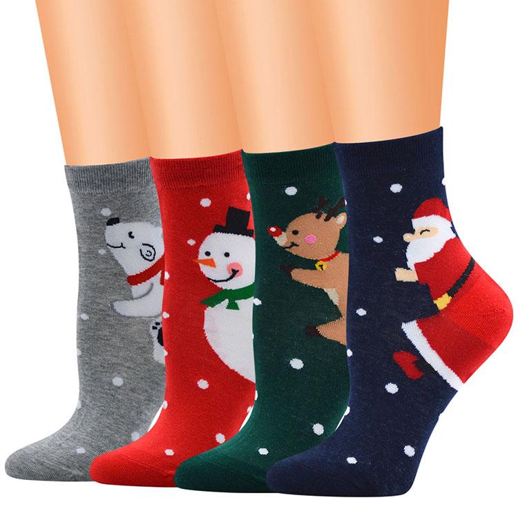 JP Christmas Spot Socks