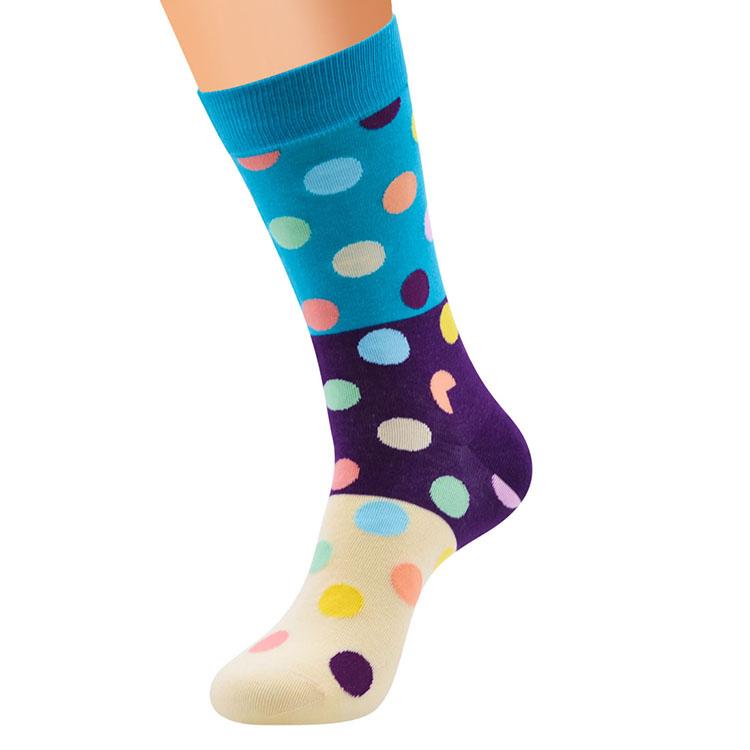 JP Color Block Spot Socks