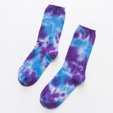 JSD Tie-Dye Loose Cotton Unisex Socks