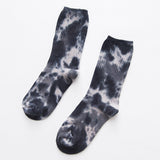 JSD Tie-Dye Loose Cotton Unisex Socks