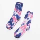 JSD Tie-Dye Loose Cotton Unisex Socks