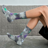 JSD Tie-Dye Maple leaf Unisex Socks