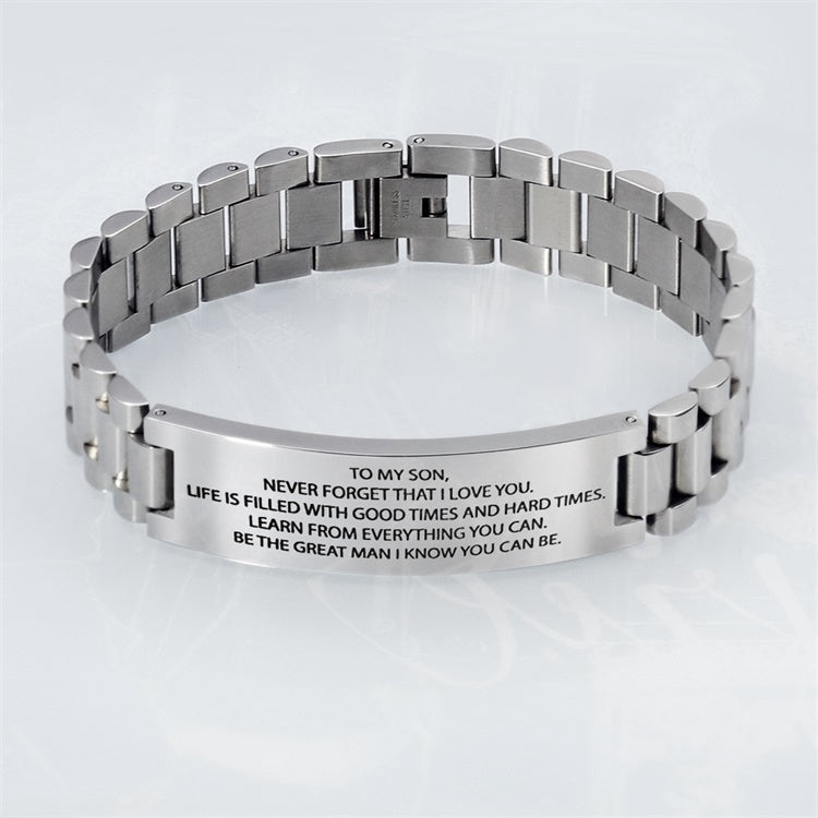 MLYJ Double-sided Adjustable Men Bracelet