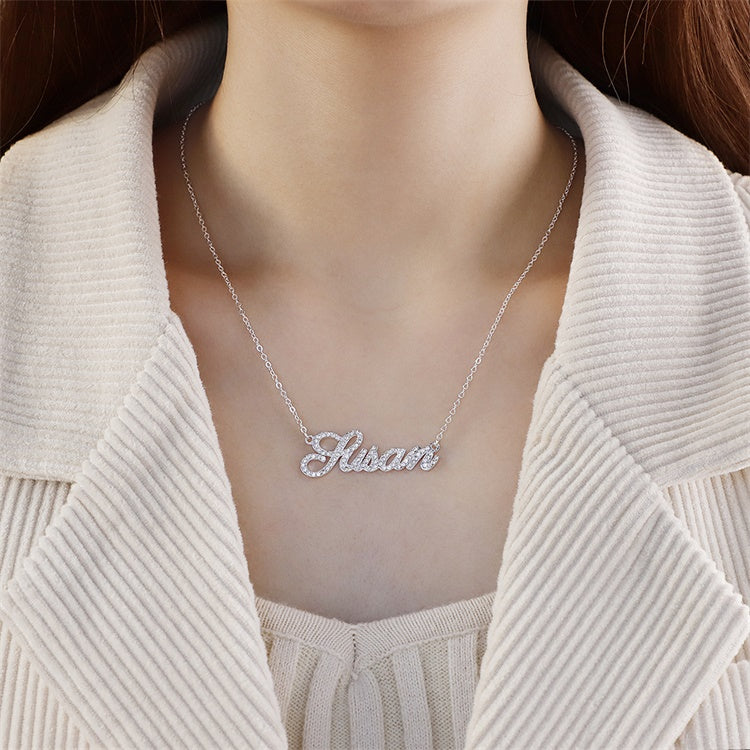 MLYJ English Alphabet Necklace