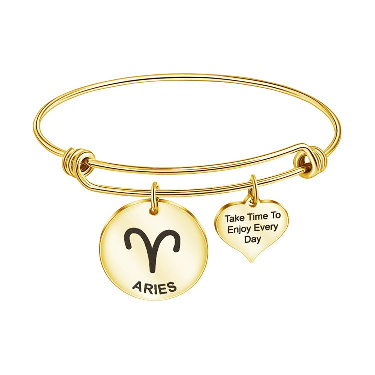 MLYJ 12 Constellation Adjustable Bracelet