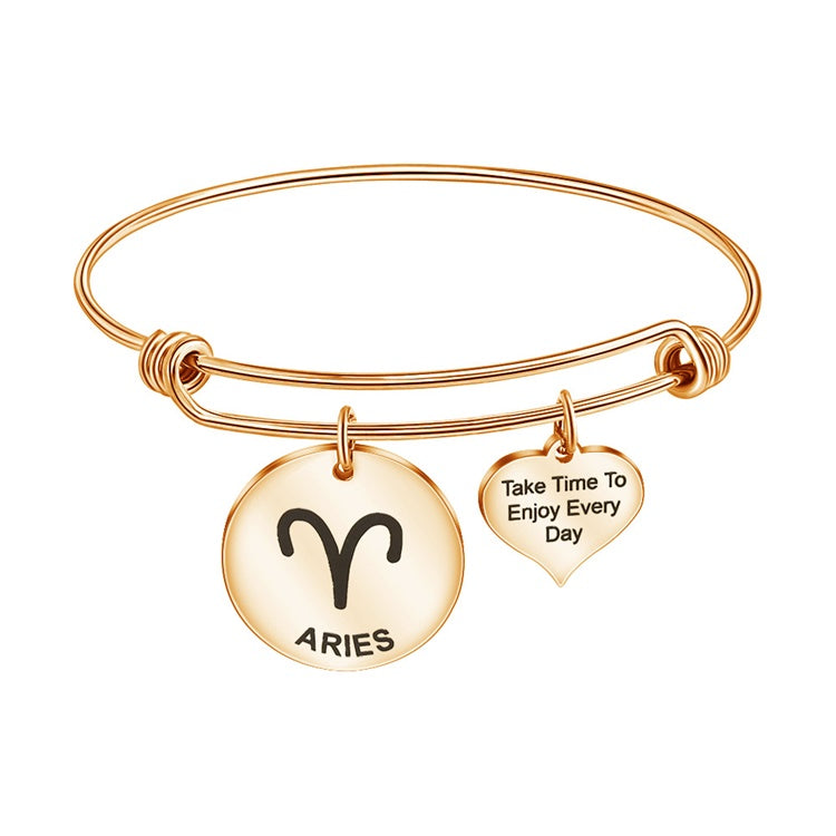 MLYJ 12 Constellation Adjustable Bracelet