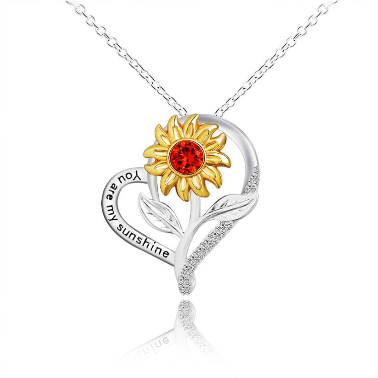 MLYJ Sunflower Creative Shape Pendant