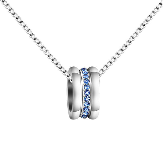 All-match Diamond Ring Pendant