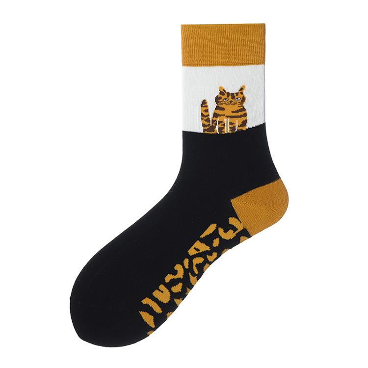 Abstract Animal Painting Socks