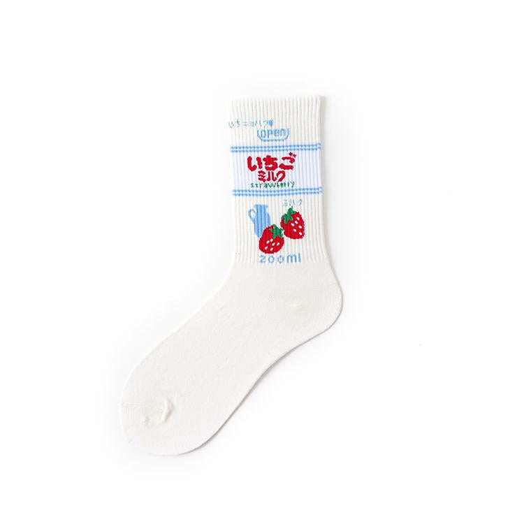 Japanese Cute Style Milk Girl Socks