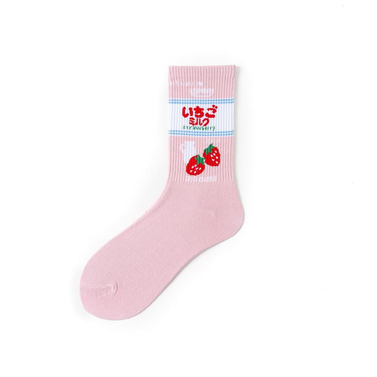 Japanese Cute Style Milk Girl Socks