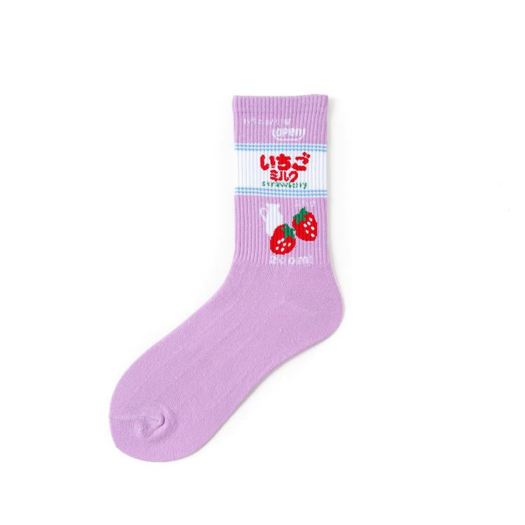 Japanese Cute Style Milk Girl Socks