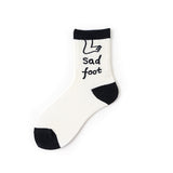 Korean Weird and interesting Girl Socks