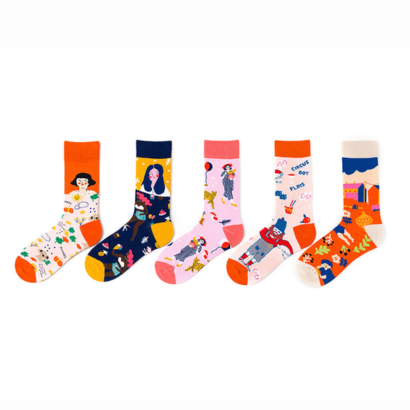 Happy Life of Girl Socks