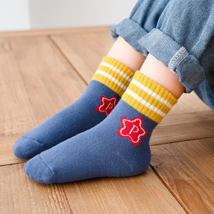 P Five-pointed Star Children Socks