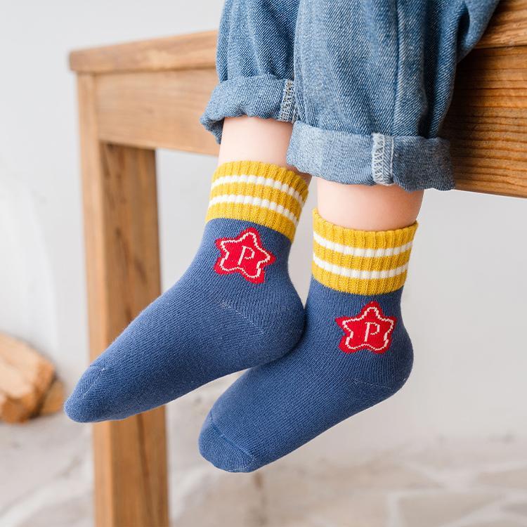 P Five-pointed Star Children Socks