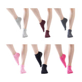 Solid Color Full Toe Yoga Socks