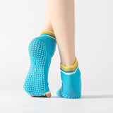 Color Open Toes Yoga Socks