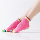 Color Full Toe Yoga Socks