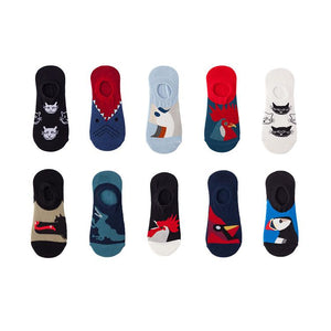 Animals on Feet Ship Socks