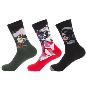 Classic Portrait Painting S2 Socks