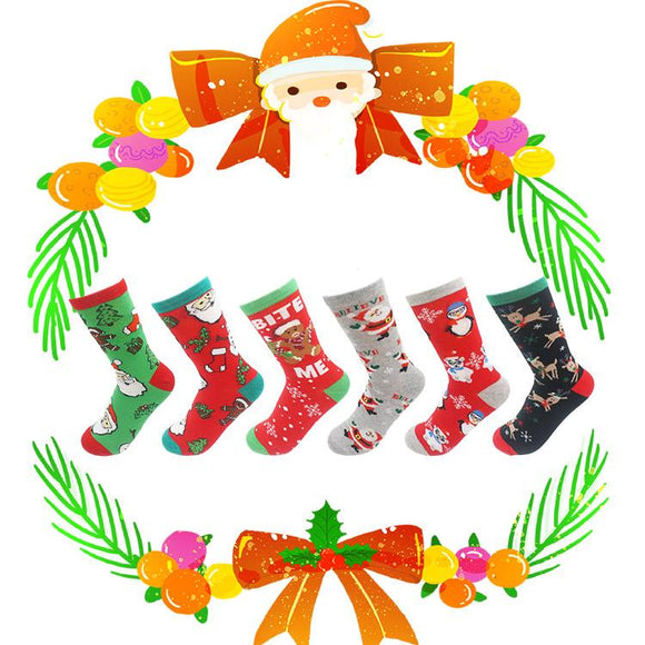 Christmas Small Icon Socks