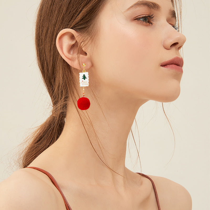 Classic Christmas Earrings