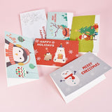 Christmas Greeting Card With Envelope Sticker