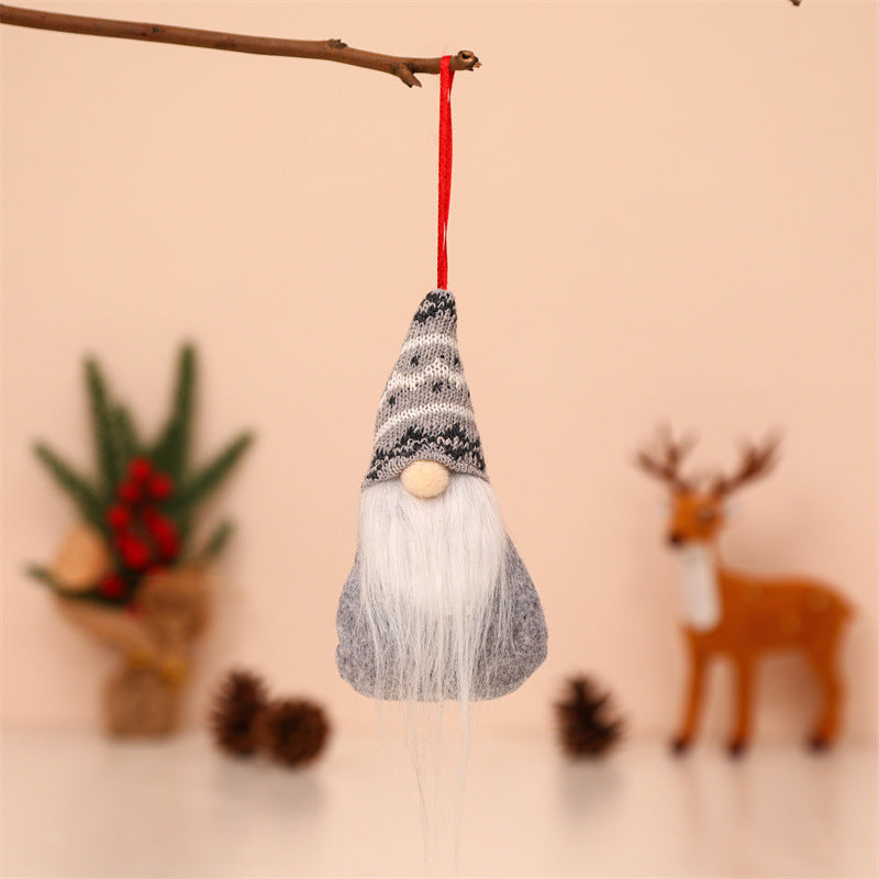 Gnomes Christmas Tree Ornaments Set of 8