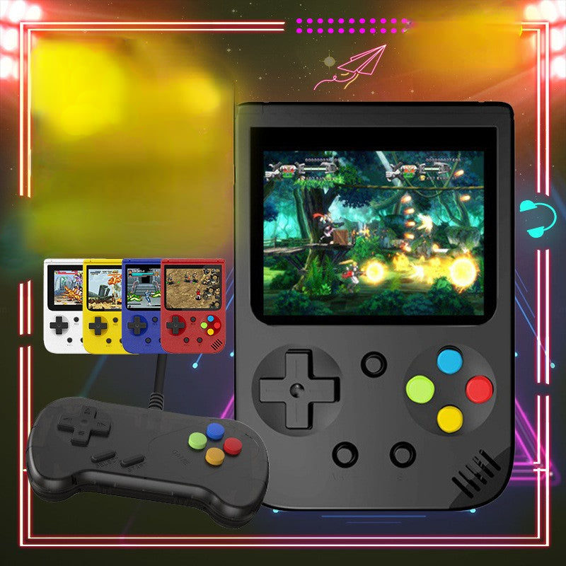 Single-player two-player color screen game console