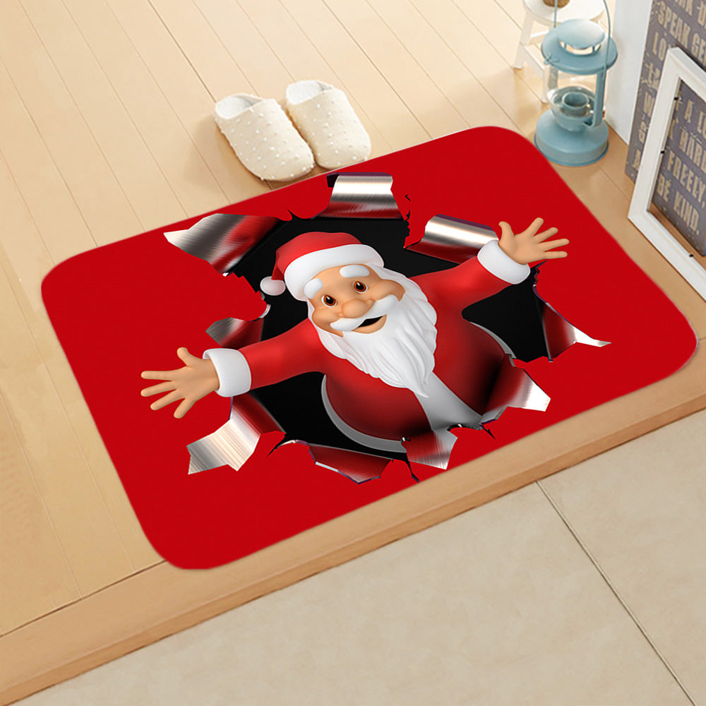 Christmas Home Mat, Bedroom Carpet