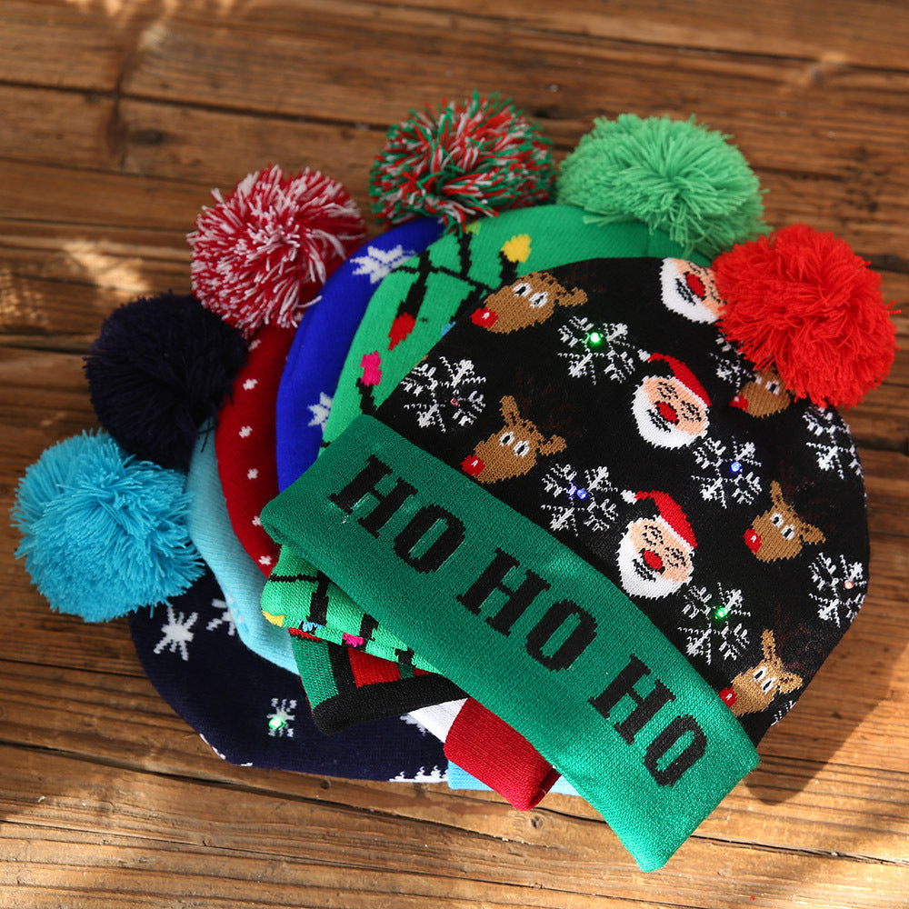 Christmas LED Knit Hat