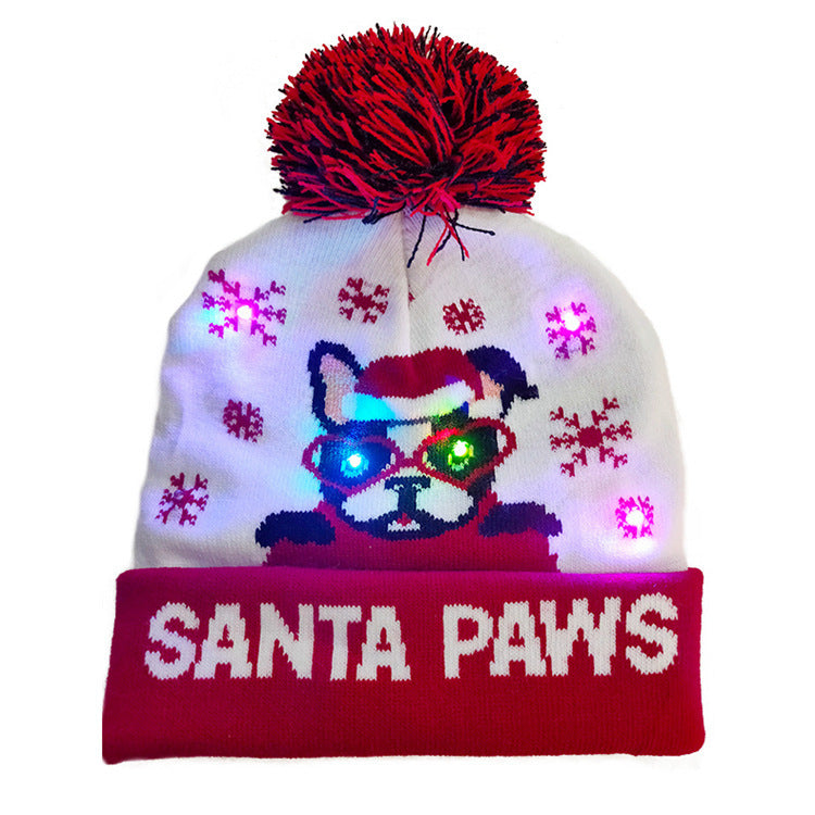 Christmas LED Knit Hat