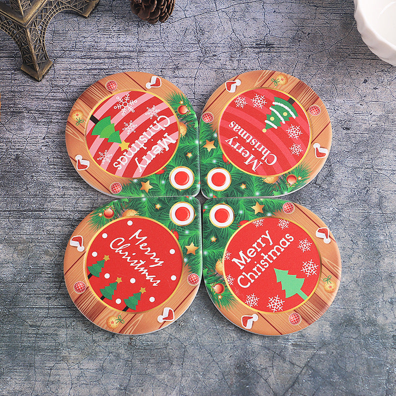 Christmas Gift Ceramic Coasters