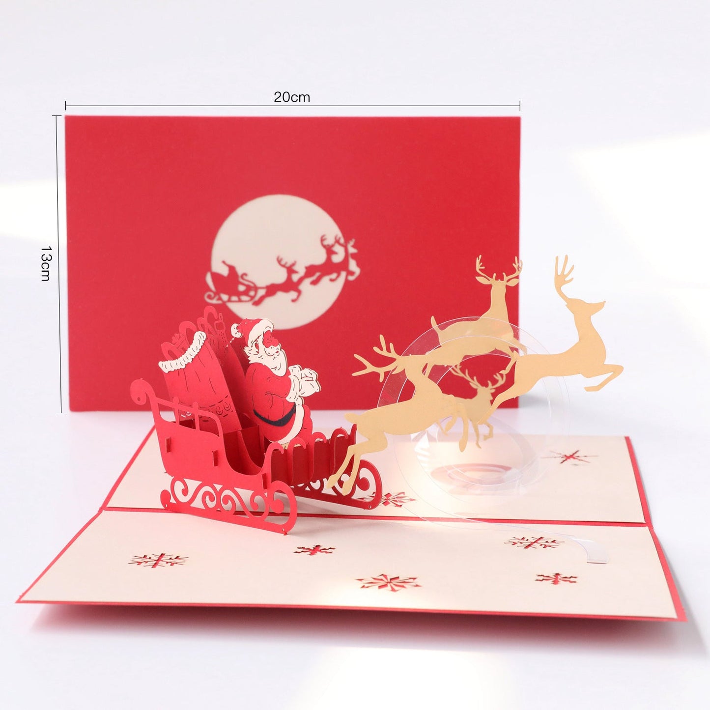 Three-dimensional Christmas Cards