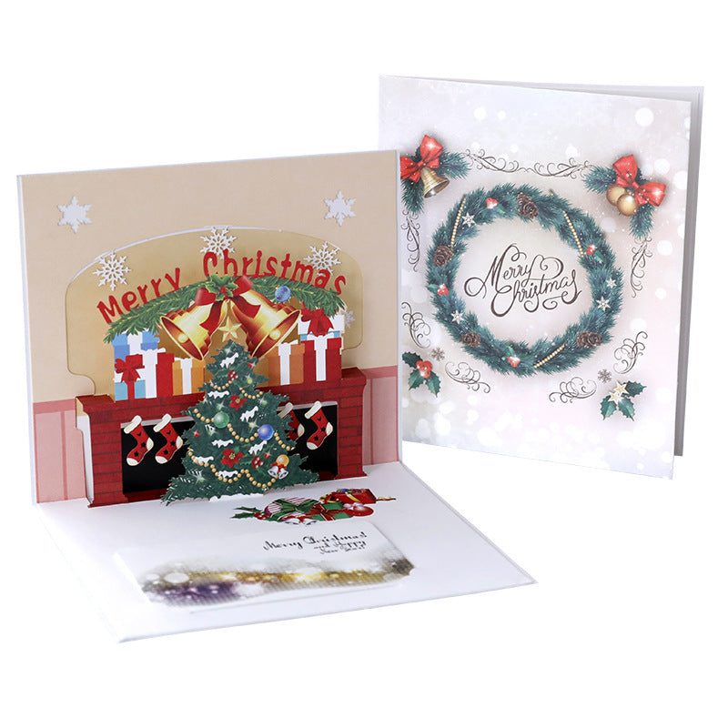 Three-dimensional Christmas Cards