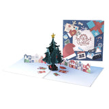 Three-dimensional Christmas Cards