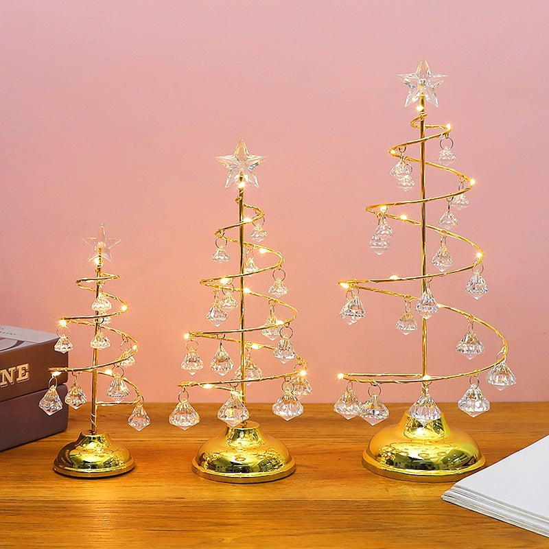 Luminous Crystal Christmas Tree