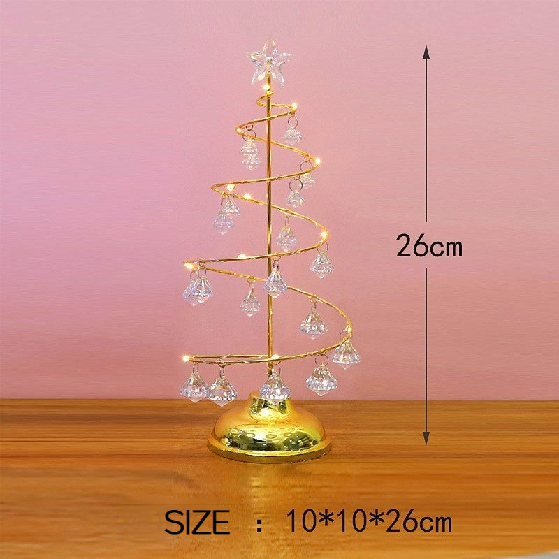 Luminous Crystal Christmas Tree