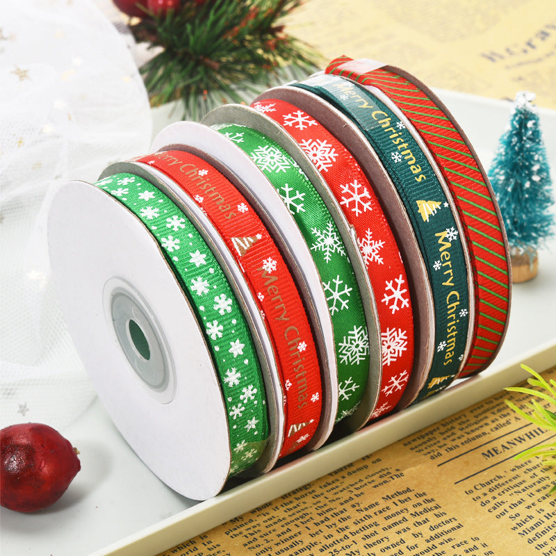 Christmas Decorations Ribbon Set