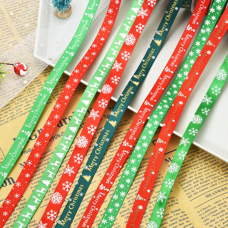 Christmas Decorations Ribbon Set