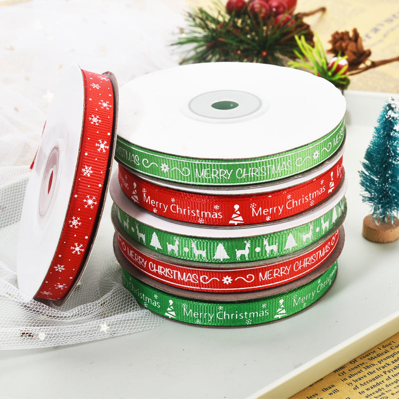 Christmas Decorations Ribbon Set