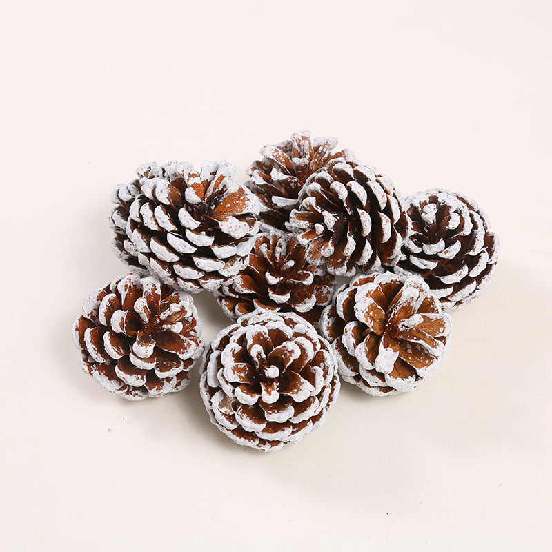 Christmas Trees Are Decorated With Snowflake Pendants(pack of 10)