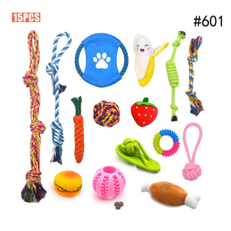 PET COTTON ROPE MOLAR TOY SET