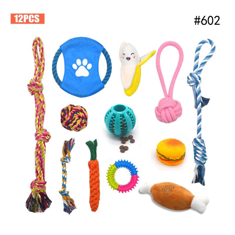 PET COTTON ROPE MOLAR TOY SET