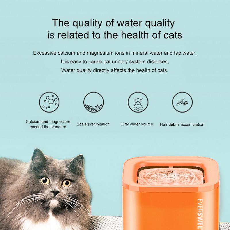 MULTICOLOR PET WATER CIRCULATING DRINKING FOUNTAIN