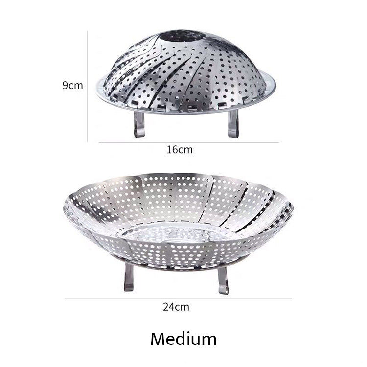 Folding Retractable Steaming Rack