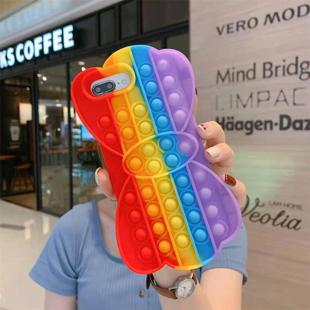 Fidget Pop It Decompression Phone Case