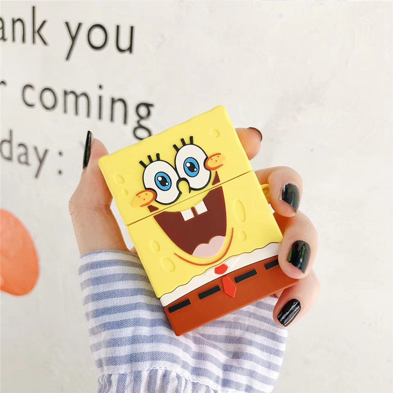 Cartoon Spongebob AirPods Case