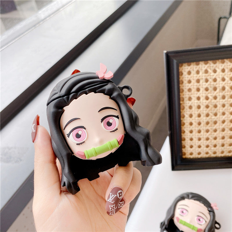 Cartoon Kamado Nezuko AirPods Case